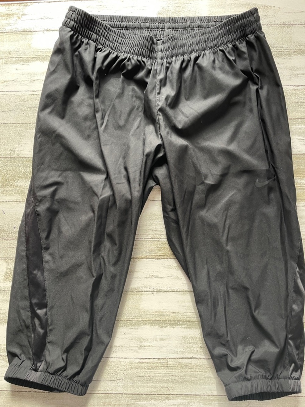 Nike Dri-Fit Black Track Jogger Capris